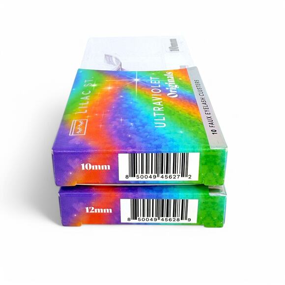 Lilac St. Faux Eyelash Clusters Ultraviolet Originals Purple Lashes 10mm 12mm - Picture 3 of 3